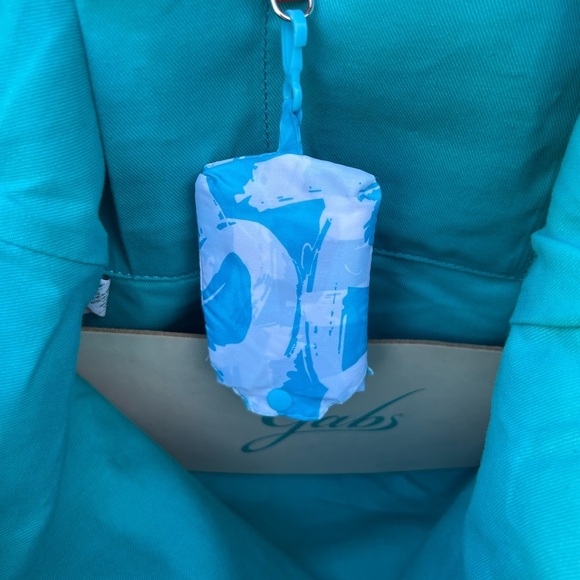 Gabs G3 Plus Size Large Convertible Shopping Tote Bad Orange Leather Like New - Picture 10 of 16